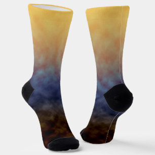 Goldene Küstenlinie Socken