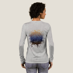 Goldene Küstenlinie Tri-Blend Shirt