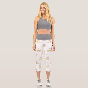 Goldene Kutschen Aschenputtel Prinzessin Royal Mag Capri Leggings