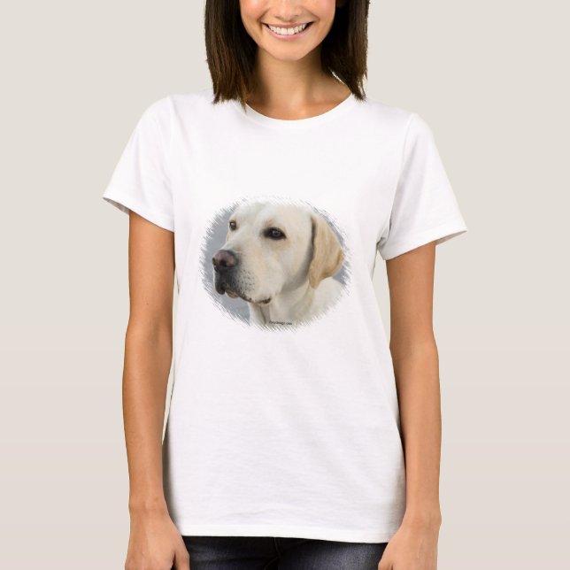 Goldene Labrador retriever-Fotografie T-Shirt (Vorderseite)