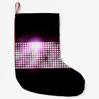 Goldene Lederpolsterung, Nahaufnahme Kleiner Weihnachtsstrumpf
