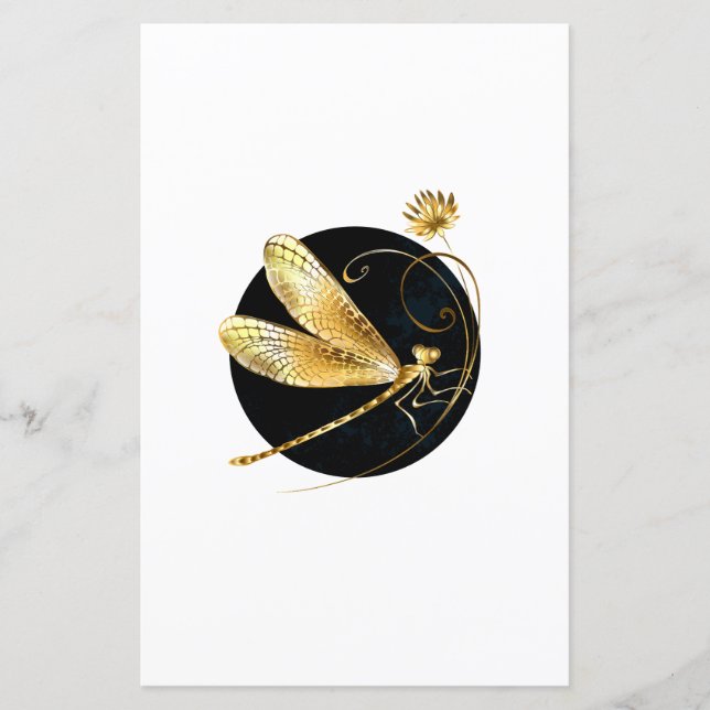 Goldene Libelle (Vorderseite)