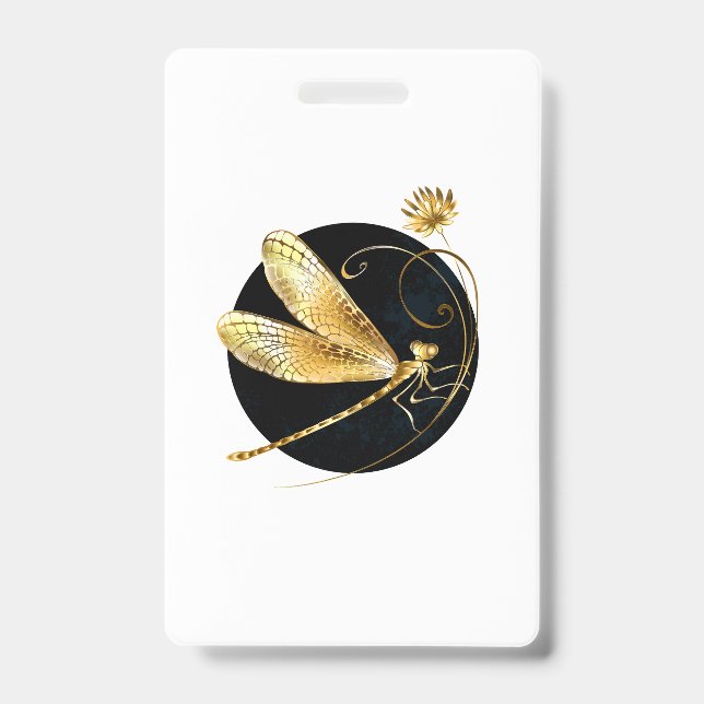 Goldene Libelle Ausweis (Vorderseite)