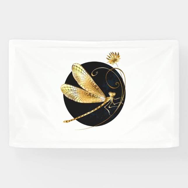 Goldene Libelle Banner (Horizontal)