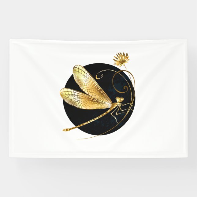 Goldene Libelle Banner (Horizontal)