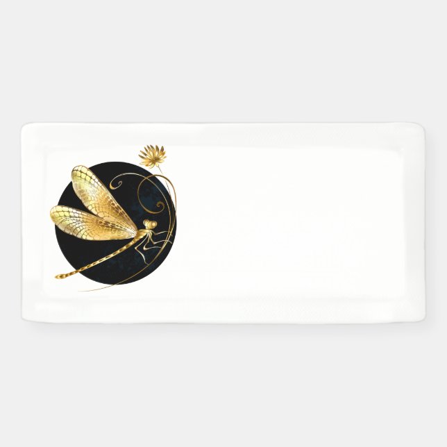 Goldene Libelle Banner (Horizontal)