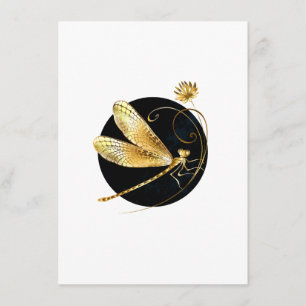 Goldene Libelle Begleitkarte