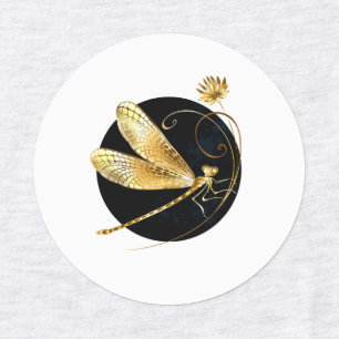 Goldene Libelle Etiketten