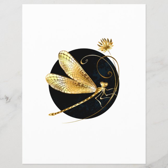 Goldene Libelle Flyer (Vorne)