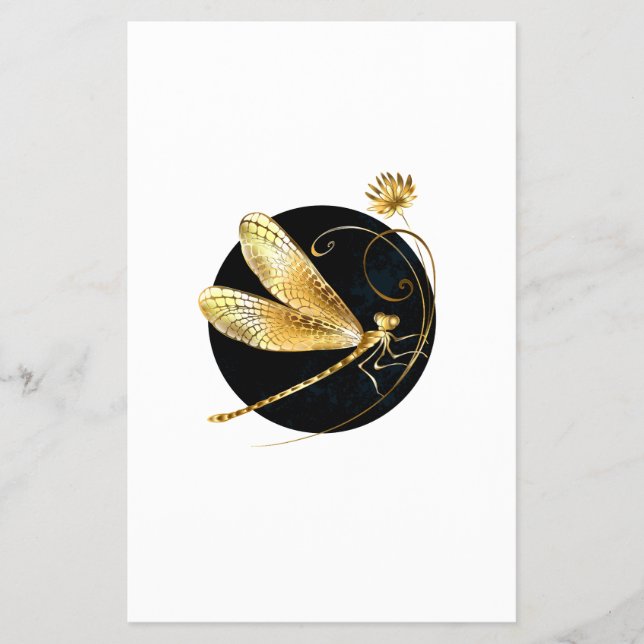 Goldene Libelle Flyer (Vorne)