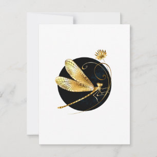 Goldene Libelle Hinweiskarte