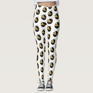Goldene Libelle Leggings