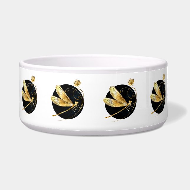 Goldene Libelle Napf (Vorderseite)