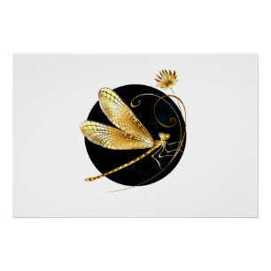 Goldene Libelle Poster