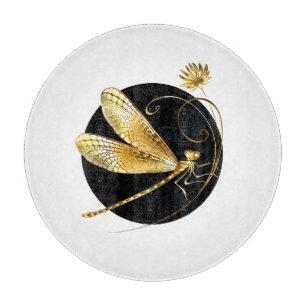 Goldene Libelle Schneidebrett