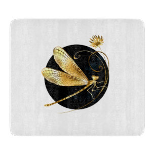 Goldene Libelle Schneidebrett