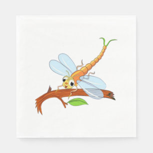 Goldene Libelle Serviette