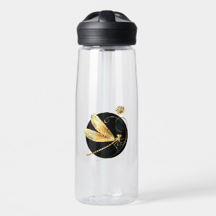 Goldene Libelle Trinkflasche