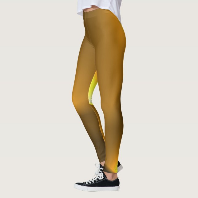 Goldene Lichter Leggings (Links)