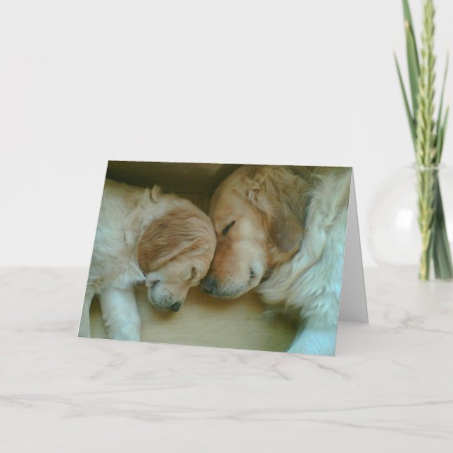 Goldene Liebe Karte (Vorderseite)