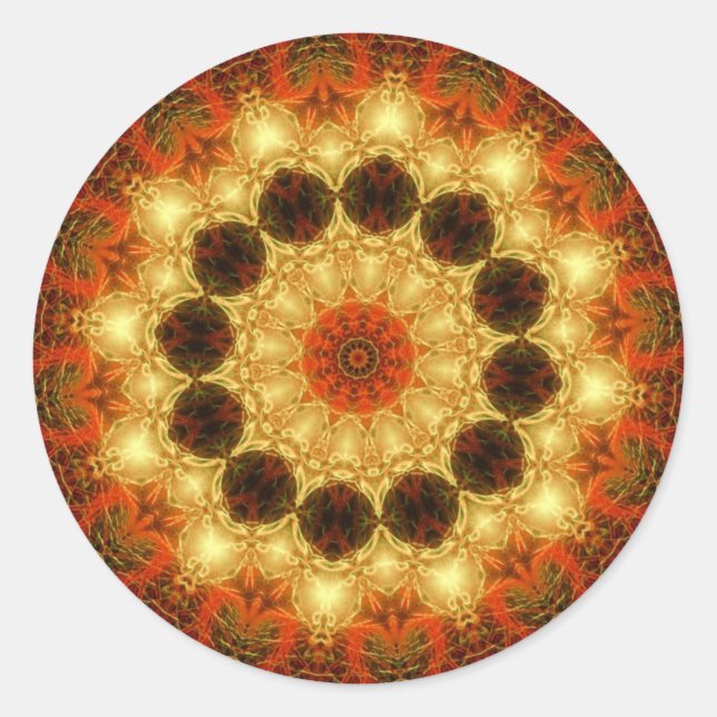 Goldene Liebe Magic Sticker (Vorderseite)