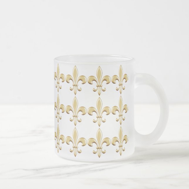 Goldene Lilie Mattglastasse (Rechts)