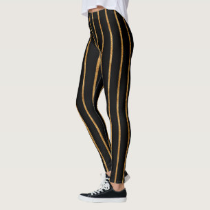 goldene Linie kosmisches Leggings