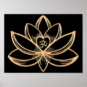 Goldene Lotus Poster