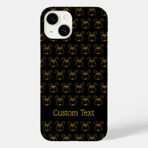 Goldene Lyra Case-Mate iPhone 14 Hülle