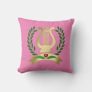 Goldene Lyre Kissen