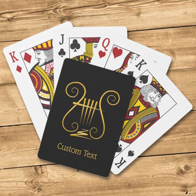 Goldene Lyse Spielkarten (Von Creator hochgeladen)