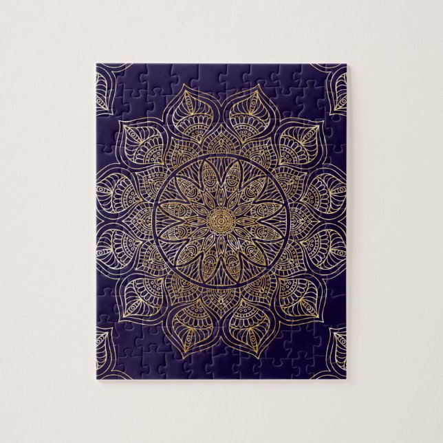 Goldene Mandala (Vertikal)
