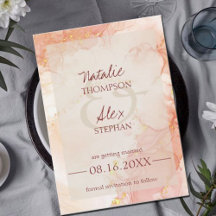 Goldene Marmorkulisse Elegante Hochzeit
