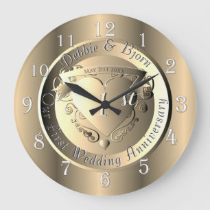 Goldene Medaille zum ersten Mal anlässlich der Hoc Große Wanduhr
