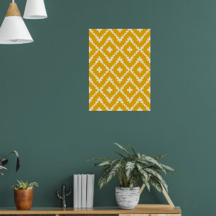 Goldene Medina: Gelbe andalusische marokkanische G Poster