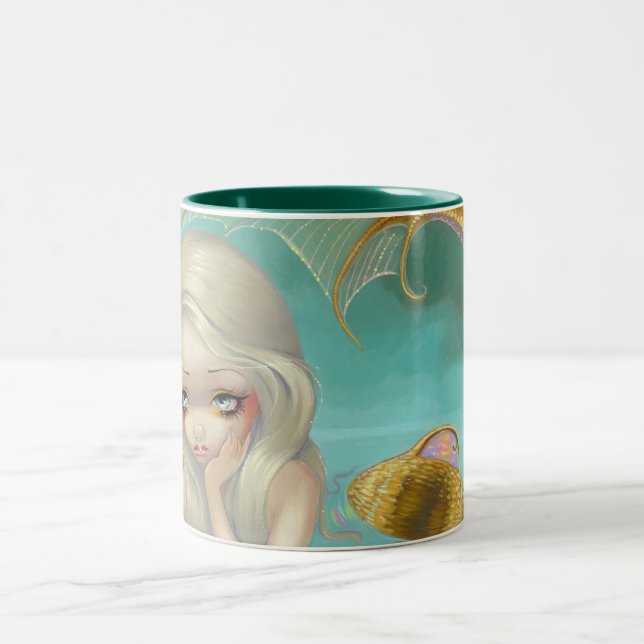 "Goldene Meerjungfrau-" Tasse (Mittel)