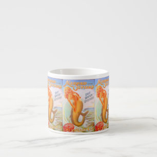 goldene Meerjungfrauen Espresso-Tasse Espressotasse