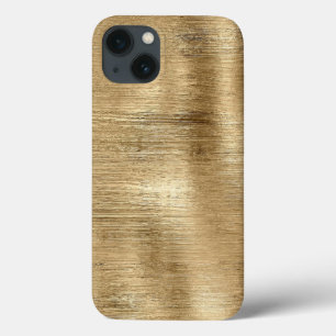 Goldene metallische Textur rustikaler Schimmer sti Case-Mate iPhone Hülle