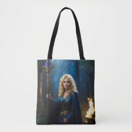 Goldene Mitarbeiterzauberin des Magischen Waldes Tasche