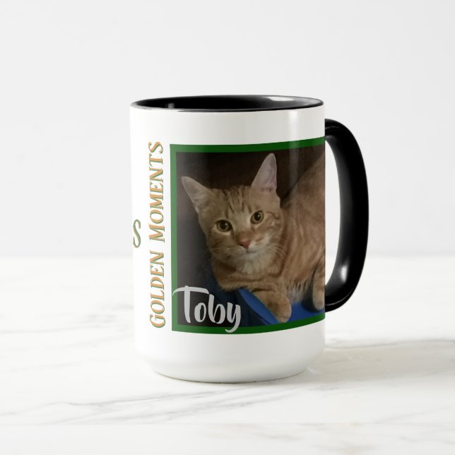 Goldene Momente mit meiner besten Tasse (VorderseiteRechts)