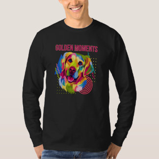 Goldene Momente Rettungshund Golden Retriever Adop T-Shirt