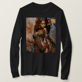 Goldene Morgendämmerung - Afrikanische Prinzessin  T-Shirt