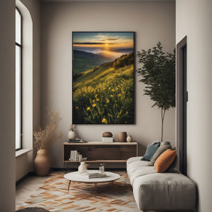Goldene Morgenröte Poster