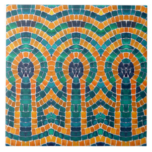 GOLDENE MOSAIK-ICONS 6x6 Keramikfliese