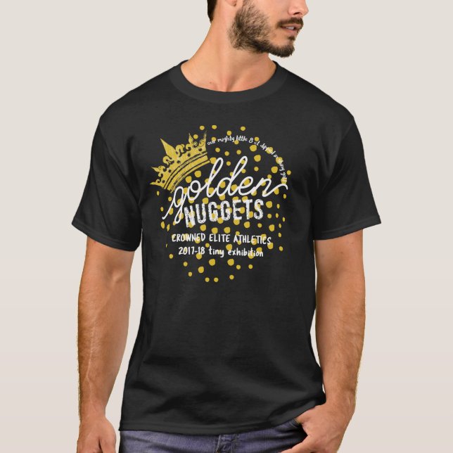 GOLDENE NUGGETS: VORDERES LOGO T-Shirt (Vorderseite)