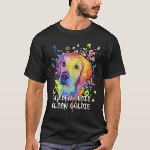 Goldene Oldie Olden Goldie Golden Retriever Humor T-Shirt