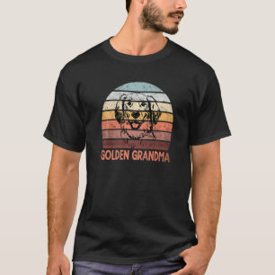 Goldene Oma Golden Retriever Hund Oma Frauen T-Shirt