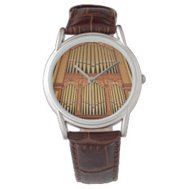 Goldene Orgelpfeifen Armbanduhr
