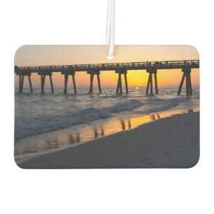 Goldene Panama City Beach Sonnenuntergangsreflexio Autolufterfrischer