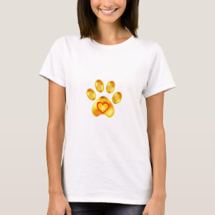 Goldene Pfote T-Shirt